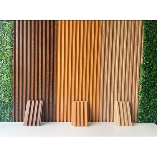 Painel Ripado Elegance WPC ✨ | Revestimento Decorativo 3D