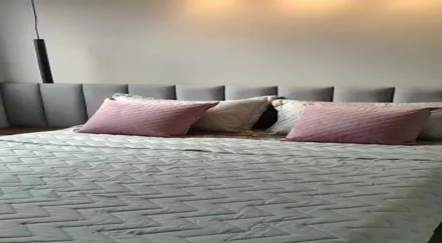 Cabeceira Modular Estofada Premium Elegance – Painel Adesivo Sem Furos para Cama Box Casal, Queen e King
