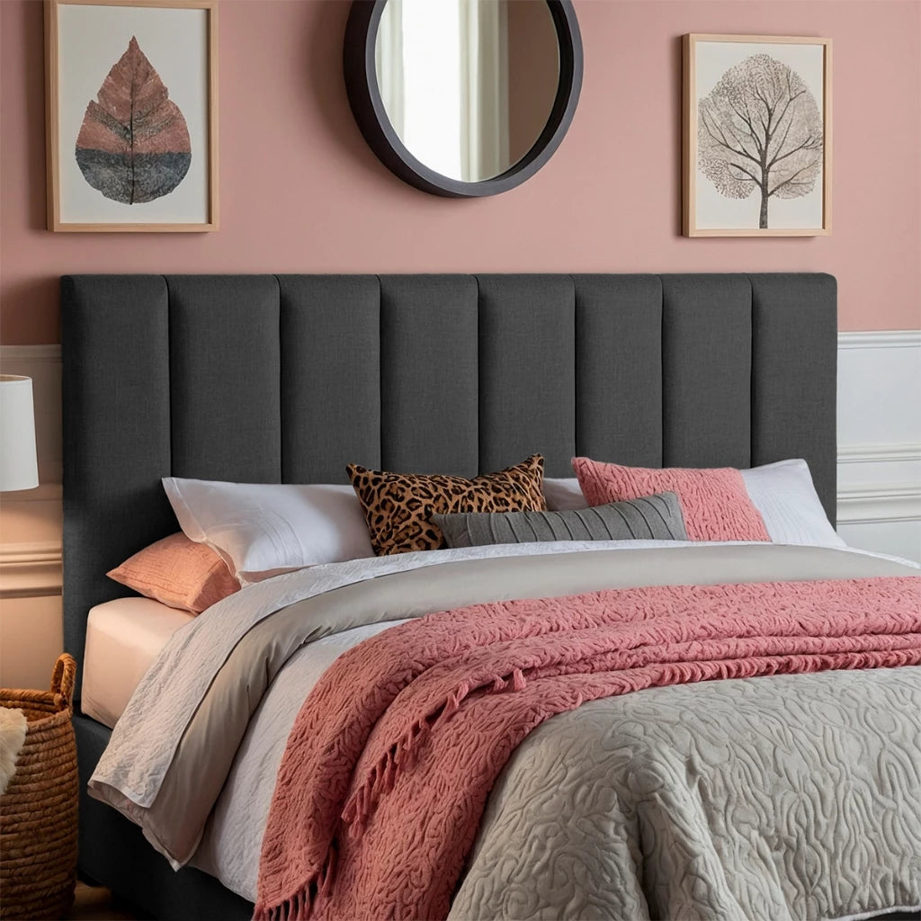Cabeceira Modular Estofada Premium Elegance – Painel Adesivo Sem Furos para Cama Box Casal, Queen e King