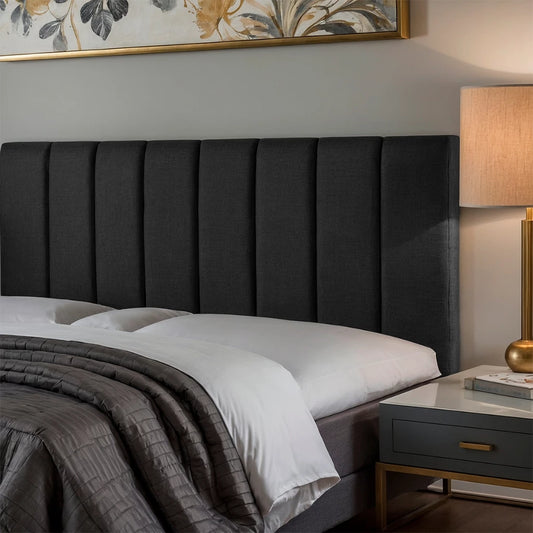 Cabeceira Modular Estofada Premium Elegance – Painel Adesivo Sem Furos para Cama Box Casal, Queen e King