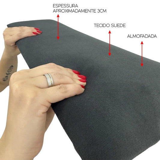 Cabeceira Modular Estofada Premium Elegance – Painel Adesivo Sem Furos para Cama Box Casal, Queen e King