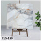 Placa Adesiva 120cmX280cm Mármore Parede Vinilica Lavável Impermeável Visual Premium Sem Obra