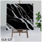 Placa Adesiva 120cmX280cm Mármore Parede Vinilica Lavável Impermeável Visual Premium Sem Obra
