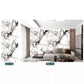 Placa Adesiva 120cmX280cm Mármore Parede Vinilica Lavável Impermeável Visual Premium Sem Obra