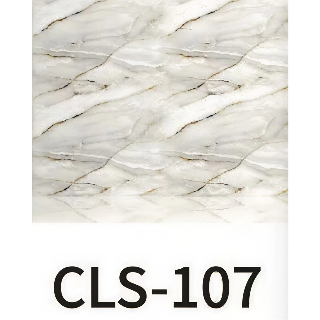 Placa Adesiva 120cmX280cm Mármore Parede Vinilica Lavável Impermeável Visual Premium Sem Obra