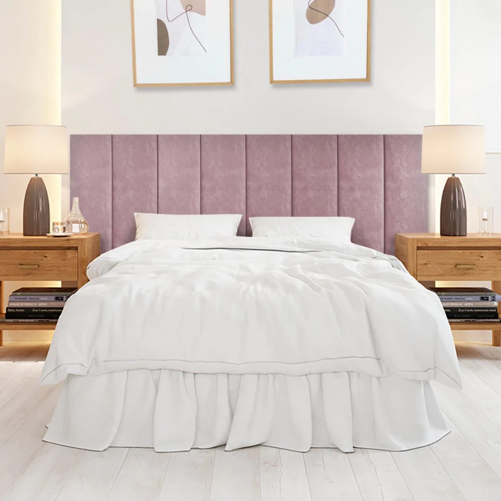 Cabeceira Modular Estofada Premium Elegance – Painel Adesivo Sem Furos para Cama Box Casal, Queen e King