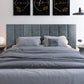 Cabeceira Modular Estofada Premium Elegance – Painel Adesivo Sem Furos para Cama Box Casal, Queen e King