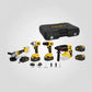 Kit Ferramentas Multifunções 21v A Bateria 4 Em 1 Bomvink