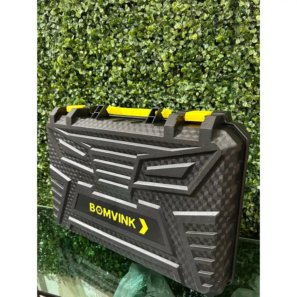 Kit de Ferramentas Bomvink 2 em 1 – Parafusadeira/Impacto + Esmerilhadeira 21V | Brushless BOM-9726